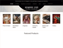 Tablet Screenshot of howardlyon.com